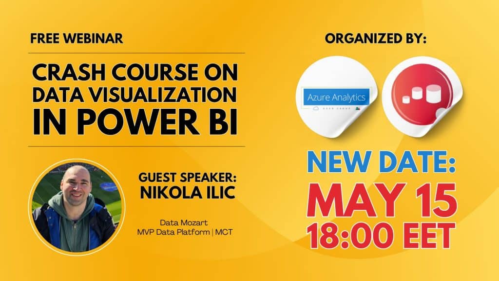 Upcoming webinar in May: Crash Course on Data Visualizations in Power ...